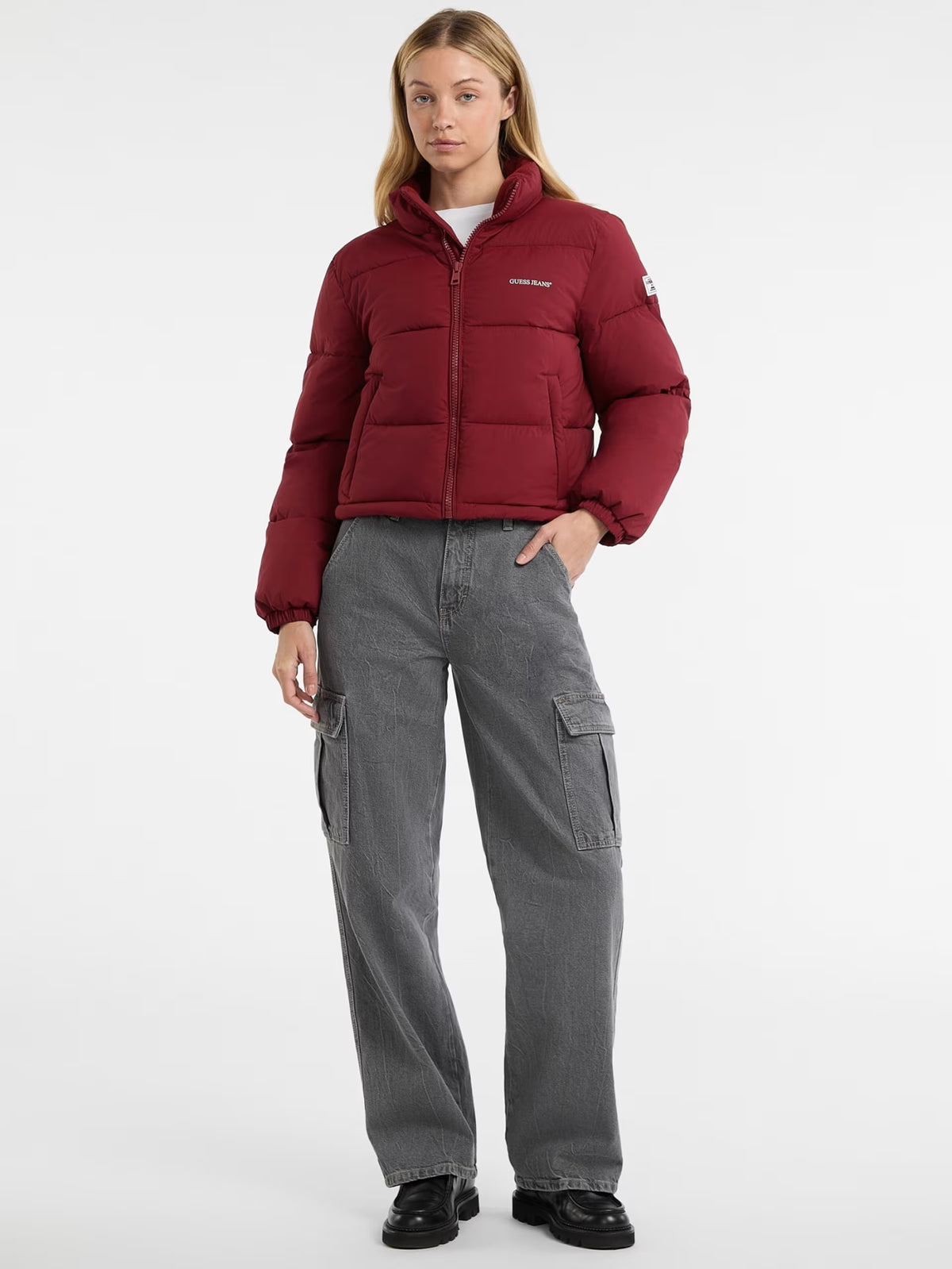 Chaqueta acolchada corta