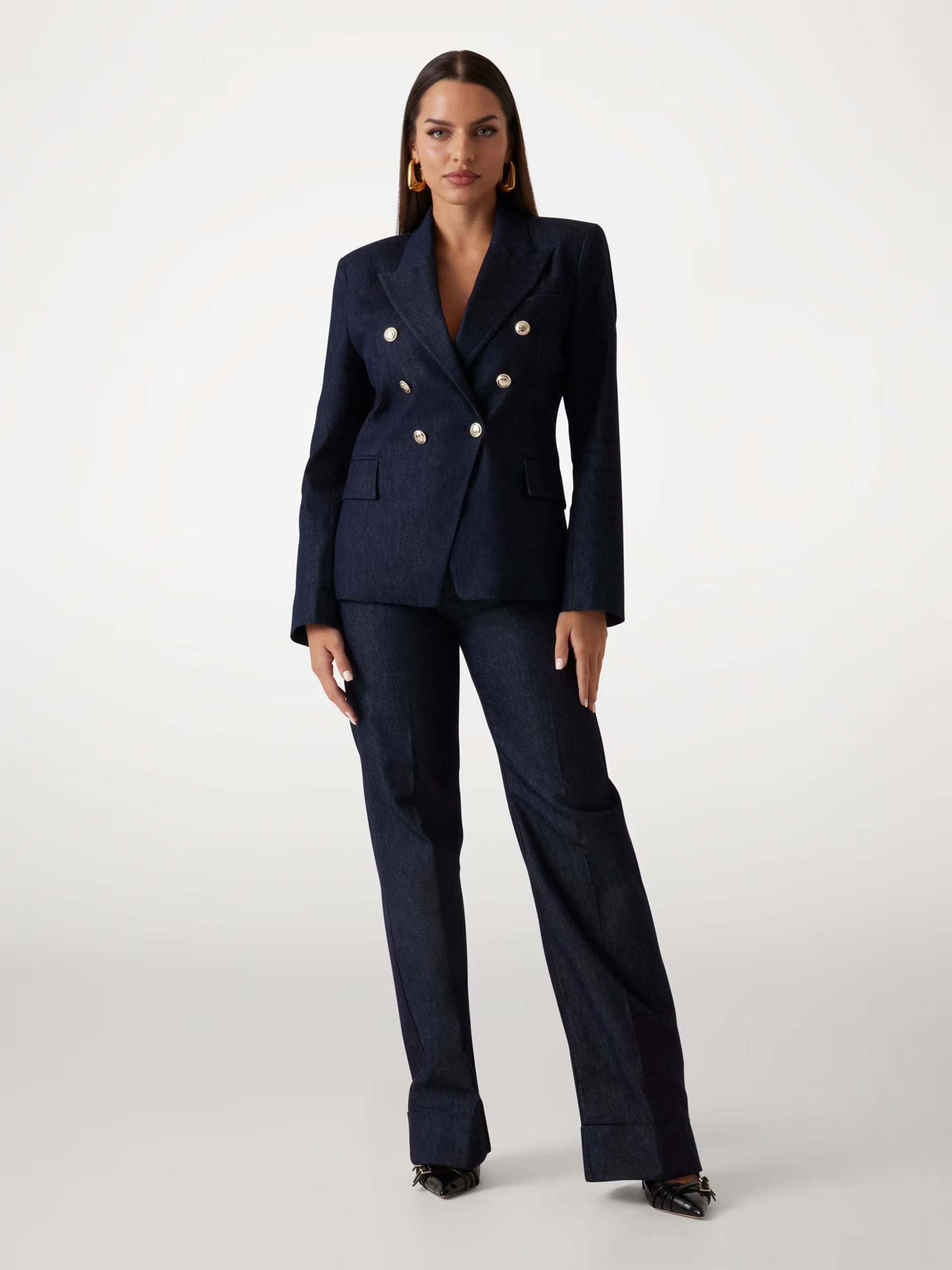 Blazer de mezclilla Marciano