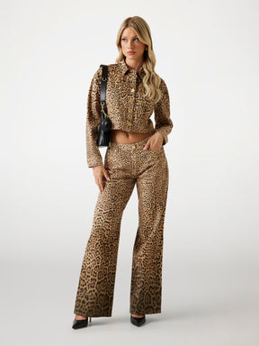 Vaqueros de leopardo Marciano