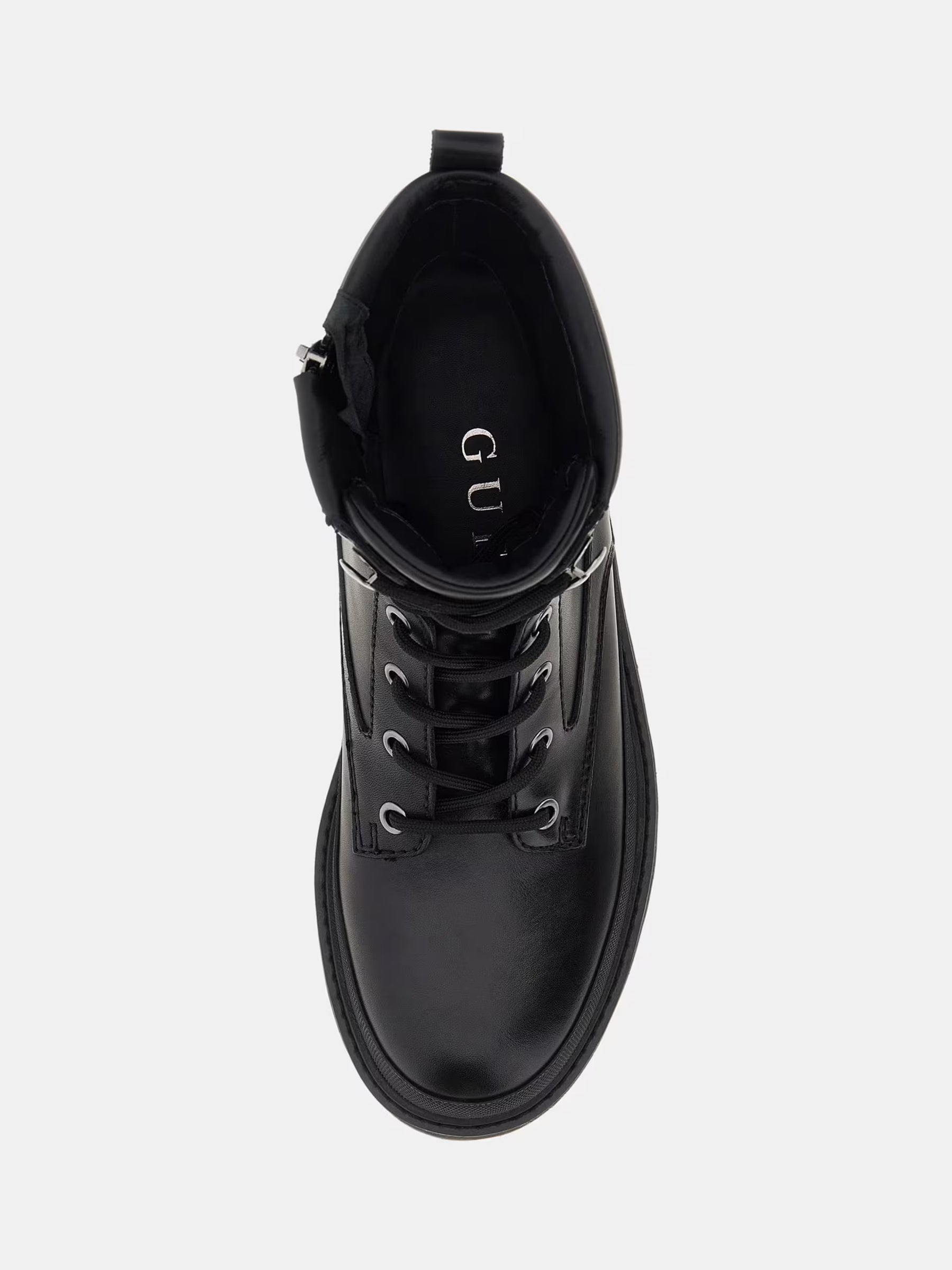 Bota de combate de cuero genuino Bada