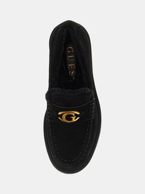 Mocasín Yanikay de mezcla de cuero
