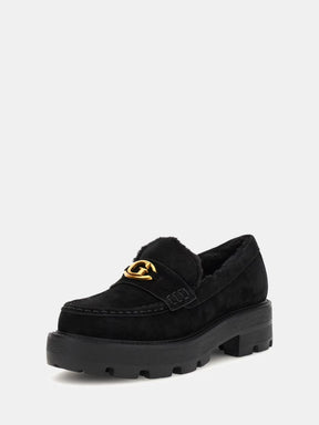 Mocasín Yanikay de mezcla de cuero