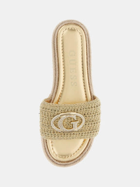 Sandalias con el logotipo de Kaylis