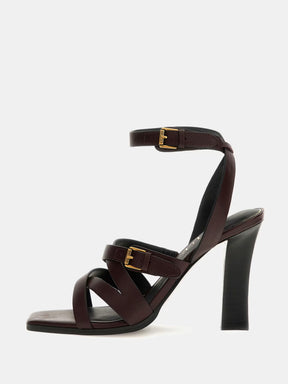 Sandalias de piel auténtica Radela