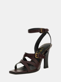 Sandalias de piel auténtica Radela