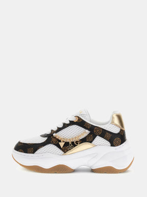Zapatillas para correr con cadena y logotipo de Harpaa
