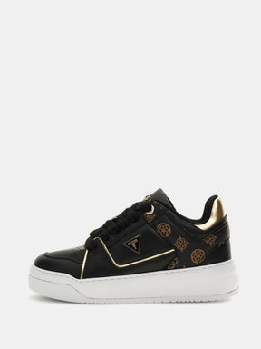 Zapatillas Delove 4G con logotipo de peonía