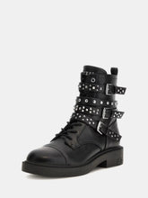 Bota de combate con tachuelas Fynal