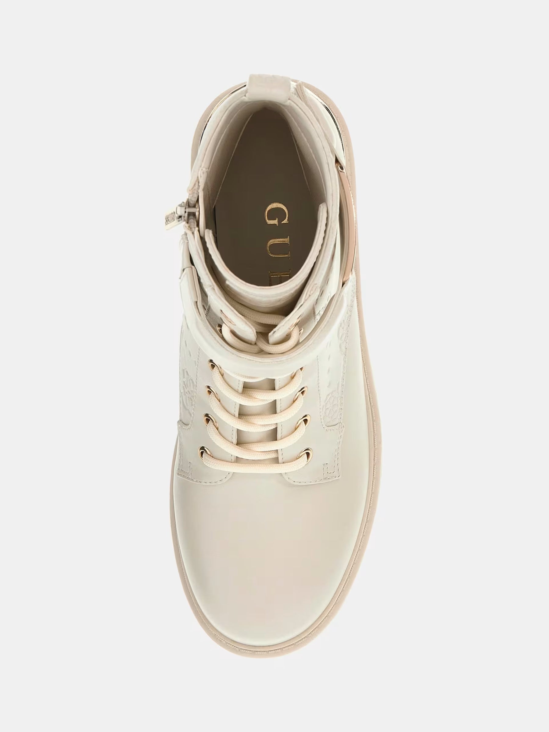 Bota de combate Oranda 4G con logotipo de peonía