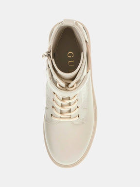 Bota de combate Oranda 4G con logotipo de peonía