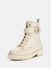 Bota de combate Oranda 4G con logotipo de peonía
