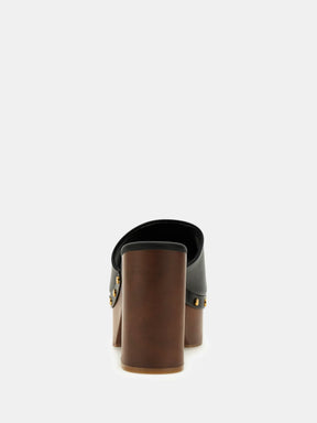 Sandalias con logotipo Qisha 4G