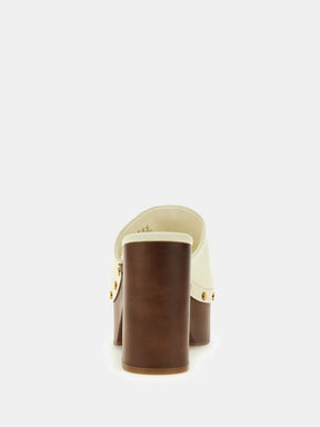 Sandalias con logotipo Qisha 4G