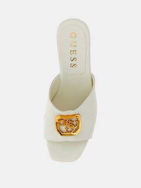 Sandalias con logotipo Qisha 4G