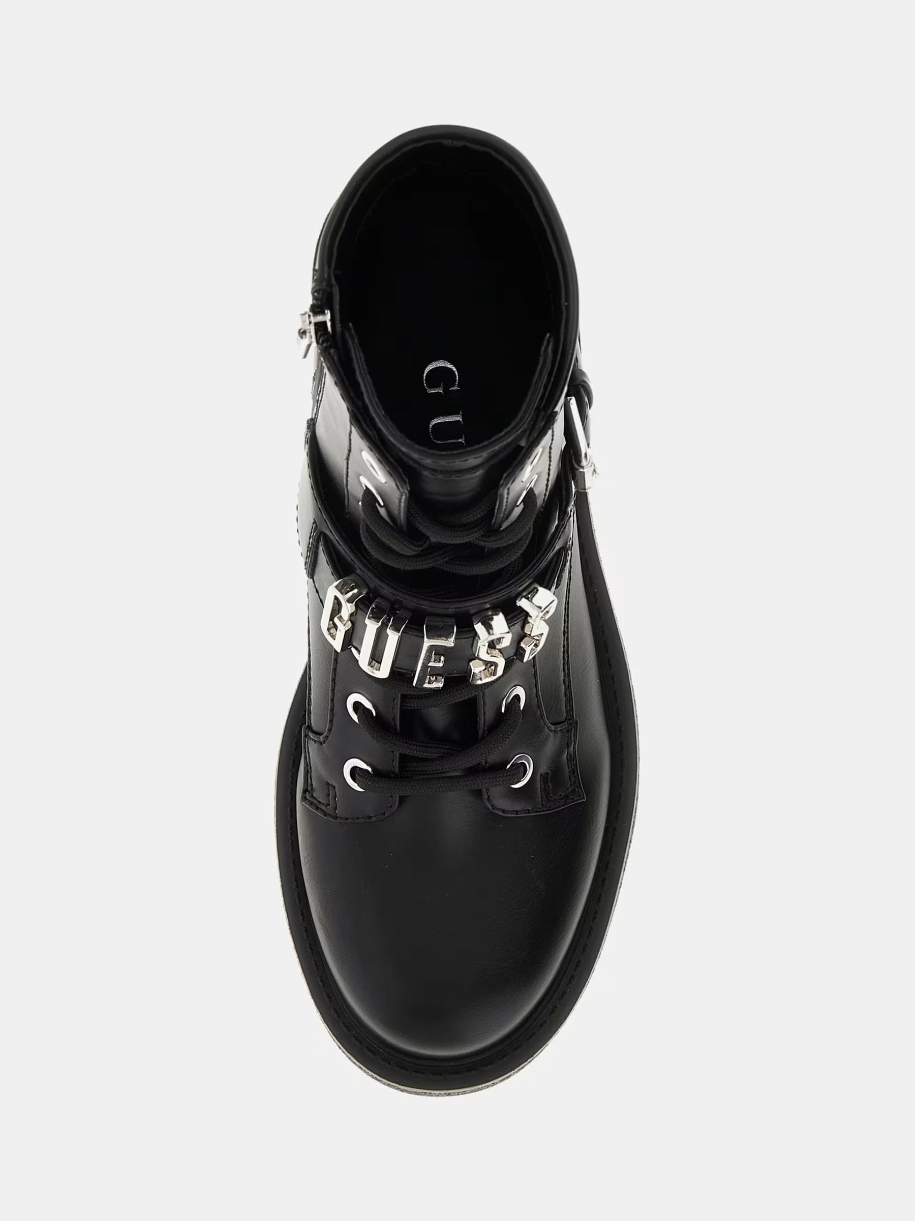Bota de combate con logotipo de Yanzy