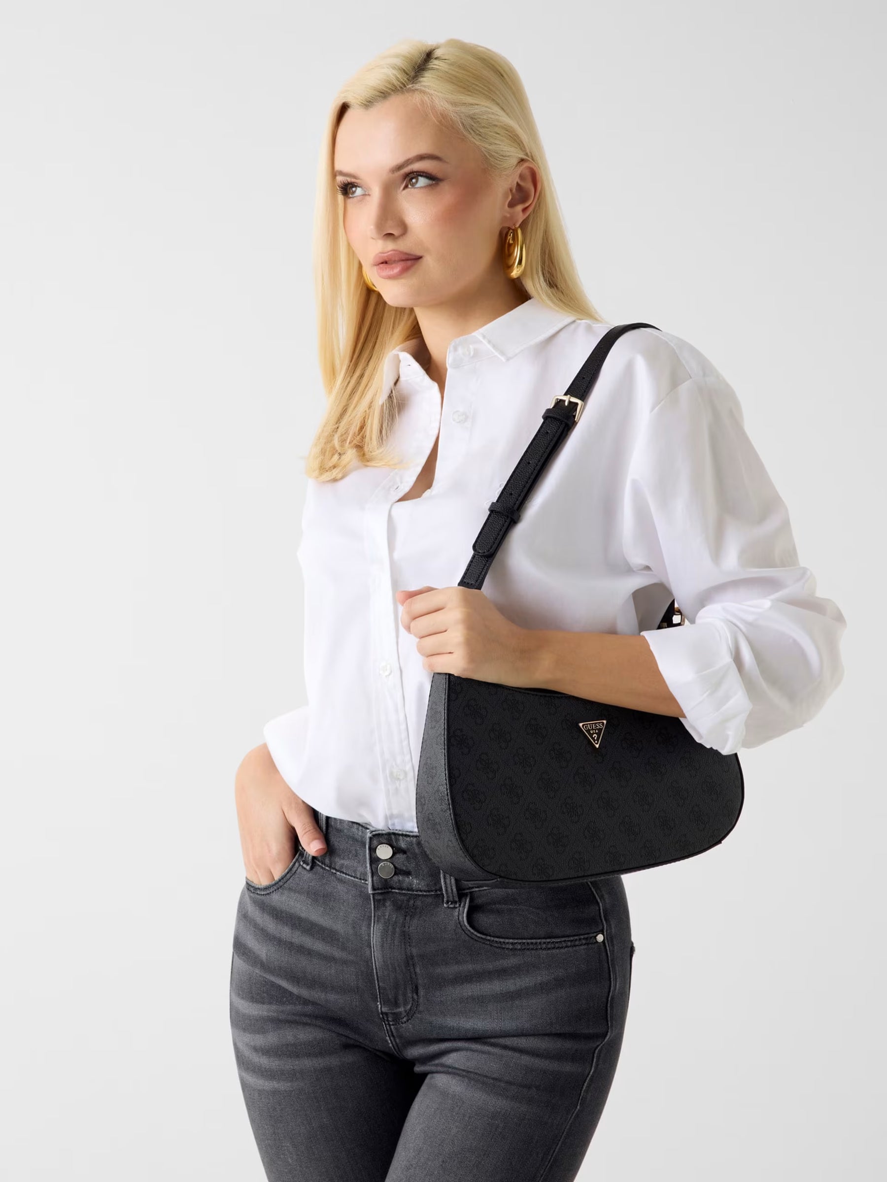 Bolso de hombro con logotipo Noelle 4G