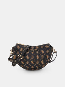 Bolso de hombro con logotipo de peonía Silia 4G