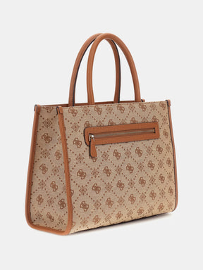 Bolso de mano con logotipo de peonía Neda 4G