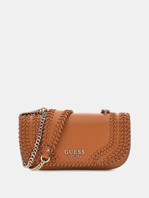 Mini bolso cruzado con inserto Tatum