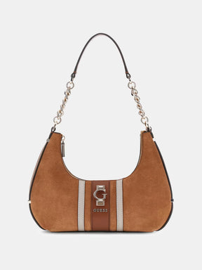 Mini bolso de hombro Erenia de piel auténtica