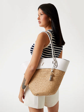 Bolso de compras Venere de rafia