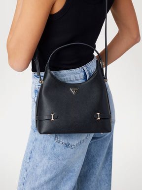 Mini bolso hobo Rosalba Saffiano