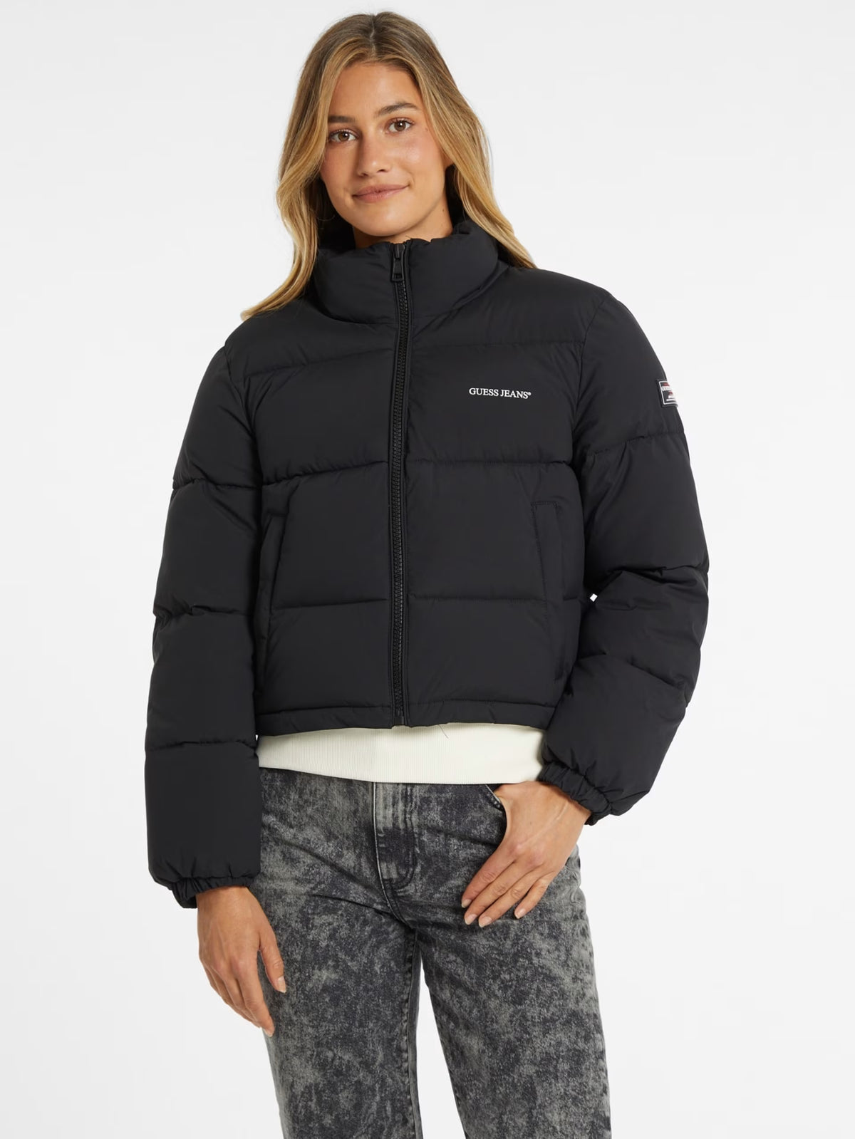 Chaqueta acolchada corta