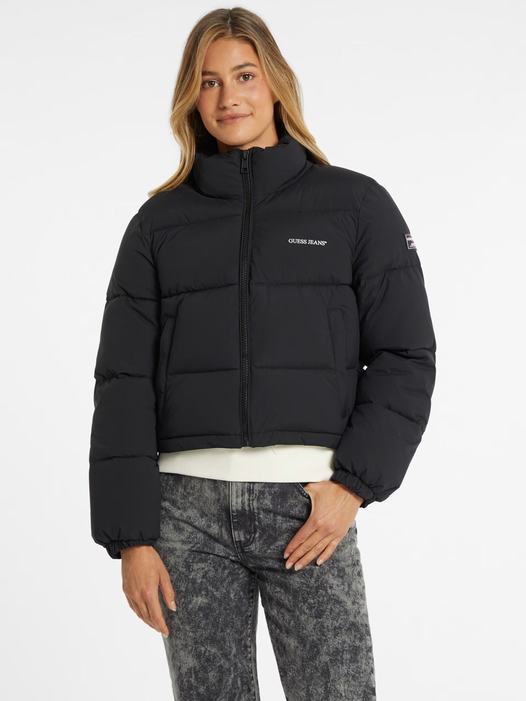Chaqueta acolchada corta