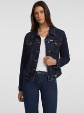 Chaqueta vaquera ajustada de camionero