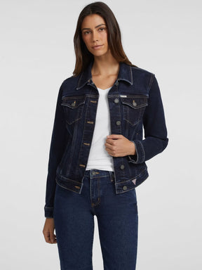 Chaqueta vaquera ajustada de camionero