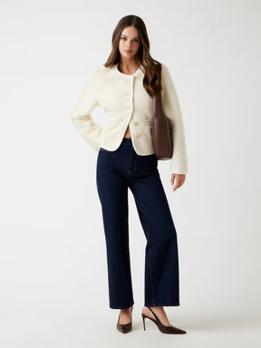 Chaqueta de piel sintética