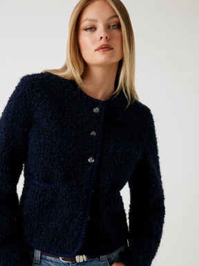 Chaqueta de piel sintética