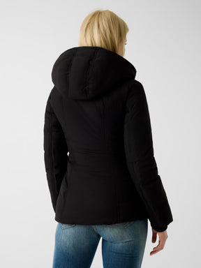 Chaqueta acolchada con capucha